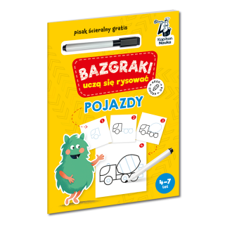 Bazgraki uczą się rysować. Pojazdy