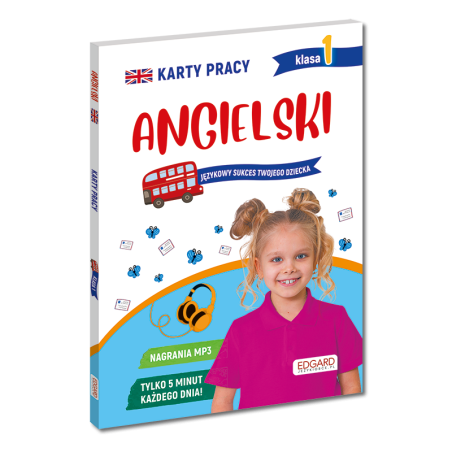 Angielski. Karty pracy. Klasa 1