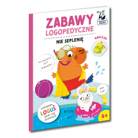 Zabawy logopedyczne. Kapibara Loguś. Nie seplenię