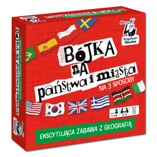 Bójka na państwa i miasta. Gra geograficzna
