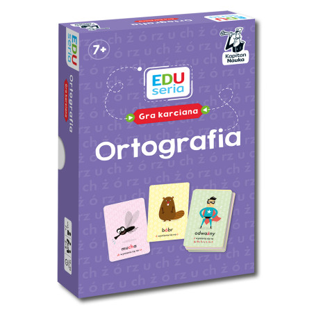 EDUseria. Ortografia. Gra karciana