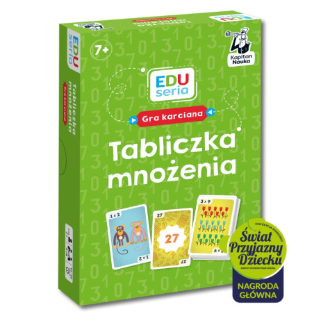 EDUseria. Tabliczka mnożenia. Gra karciana