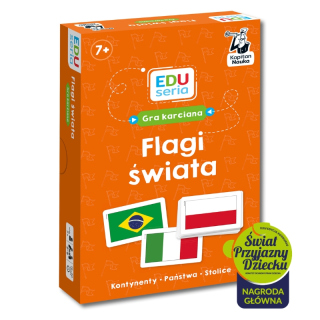 EDUseria. Flagi świata. Gra karciana