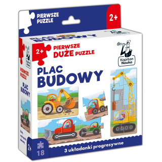 Plac budowy. Pierwsze duże puzzle