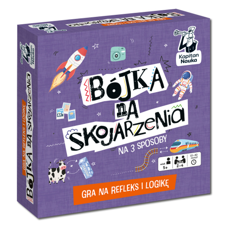 Bójka na skojarzenia. Gra na refleks i logikę.