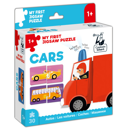 Cars. My First Jigsaw Puzzle. Captain Smart