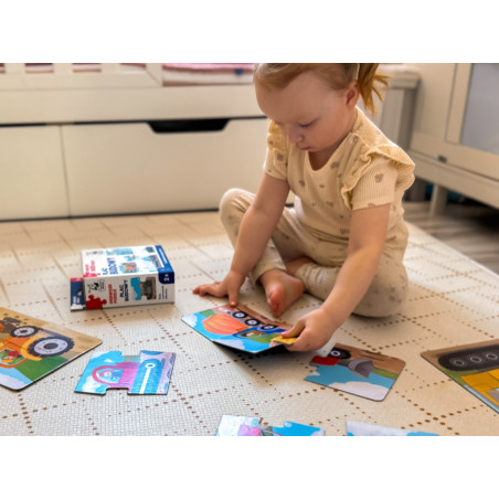 Plac budowy. Pierwsze duże puzzle