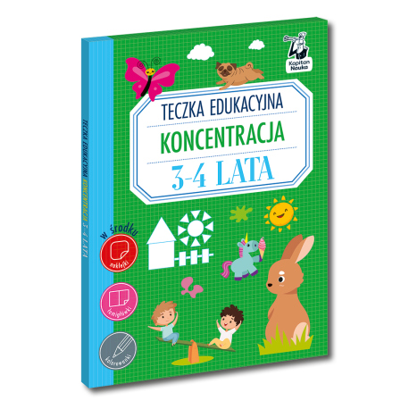 Teczka edukacyjna. Koncentracja 3–4 lata