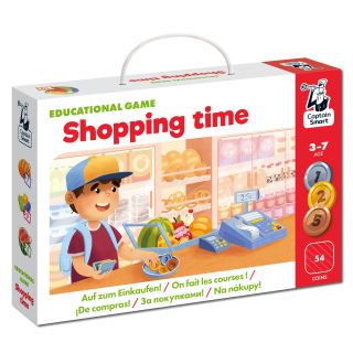 Shopping Time. Educational Game. Captain Smart