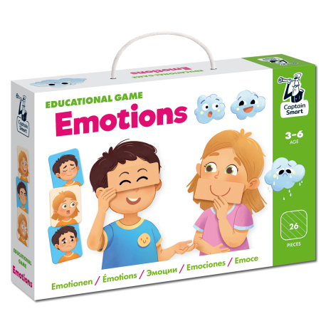 Emotions. Educational Game. Captain Smart