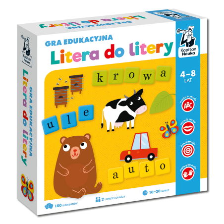 Litera do litery. Gra edukacyjna
