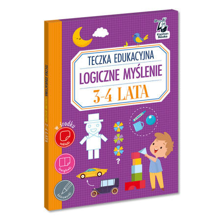 Teczka edukacyjna. Logiczne myślenie. 3–4 lata