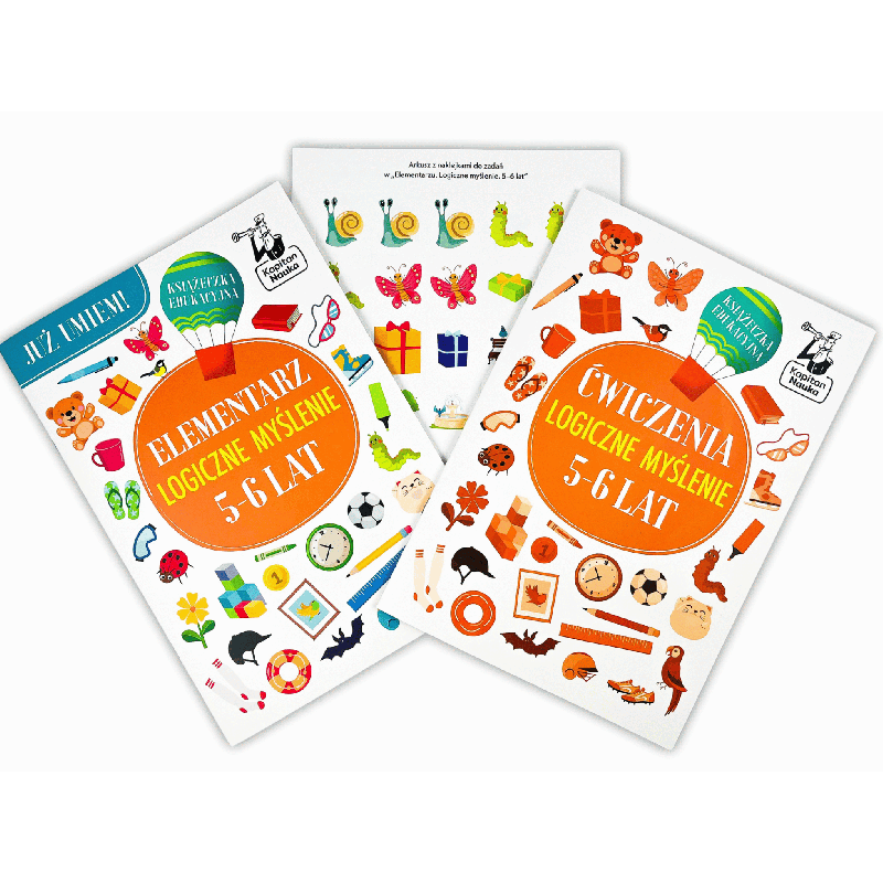 Teczka edukacyjna. Logiczne myślenie. 5–6 lat