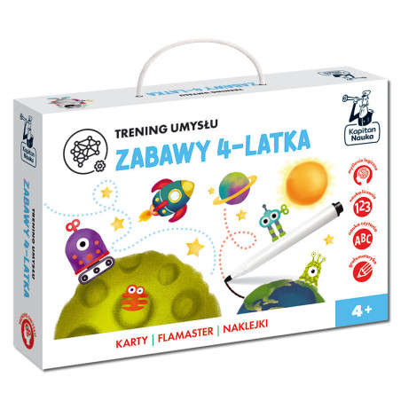 Zabawy 4-latka. Trening umysłu