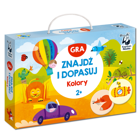 Gra Znajdź i dopasuj. Kolory