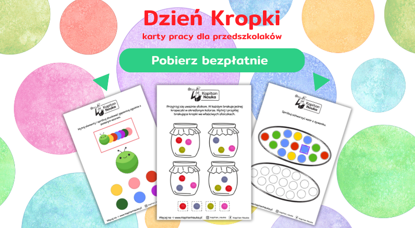 Dzień Kropki karty pracy
