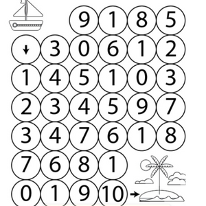 Zabawy matematyczne 1-10