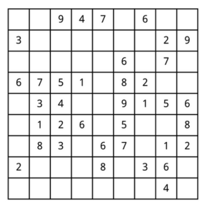 Sudoku dla uczniów