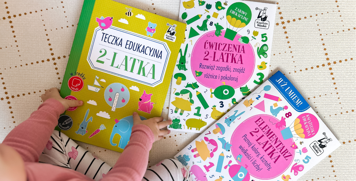 Teczki edukacyjne od Kapitana Nauki – poznaj rozwijający pakiet zabaw dla dzieci