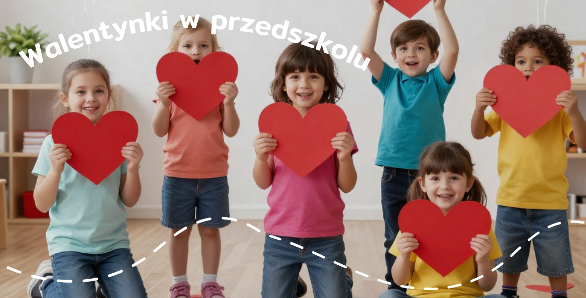 Walentynki w przedszkolu – pomysły na zabawy dla dzieci